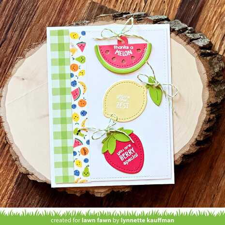 Lawn Fawn Fruit Salad Washi Tape (LF3155) (OUTLET)