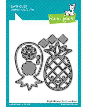 Lawn Fawn Playful Pineapple Lawn Cuts Dies (LF3180) (OUTLET)