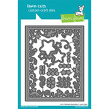 Lawn Fawn Let's Celebrate Backdrop Lawn Cuts Dies (LF3187) (OUTLET)