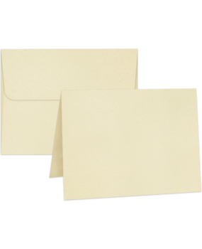 Graphic 45 A2 Cards 4 1/4x5 1/2 Inch with Envelopes - Ivory (4502652) (OUTLET)