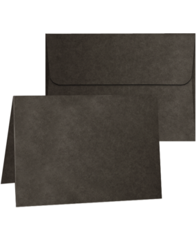 Graphic 45 A7 Cards 5x7 Inch with Envelopes - Black (4502654) (OUTLET)