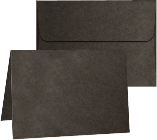 Graphic 45 A7 Cards 5x7 Inch with Envelopes - Black (4502654) (OUTLET)