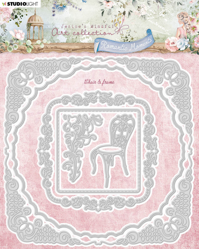 Studio Light Romantic Moments Dies Chair & Frame (JMA-RM-CD572) (OUTLET) Studio Light Romantic Moments Dies Chair & Frame (JMA-RM-CD572) (OUTLET)