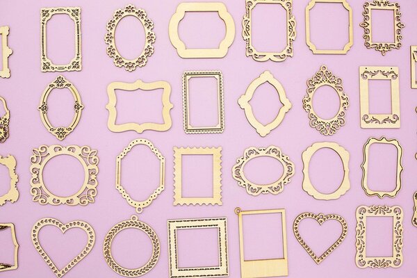 Crafter's Companion Laser Cut Frames & Stamps (CC-MME-LFRAM) (OUTLET)