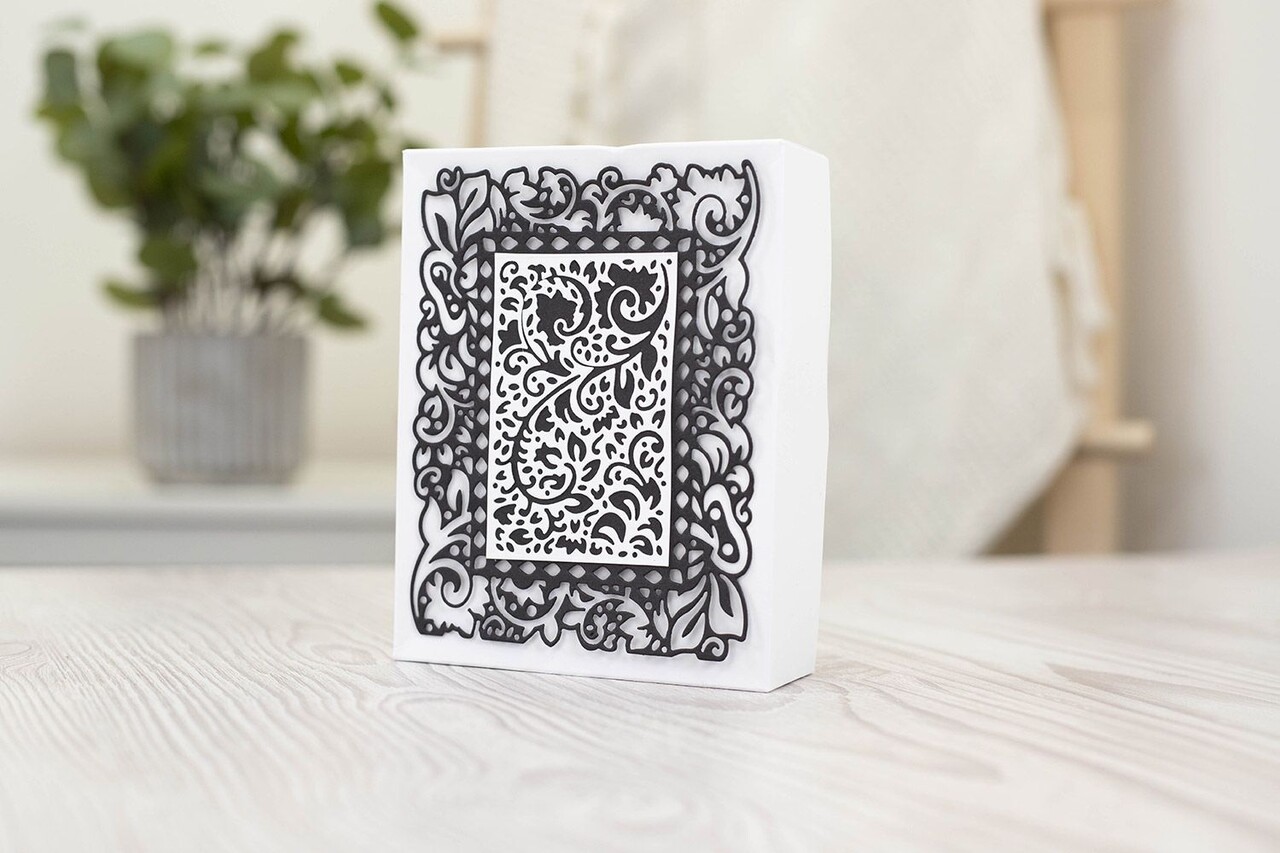 Gemini Delicate Lace Embroidered Lace Create-a-Card Dies (GEM-MD-CAD-EMLA) (DISCONTINUED) Gemini Delicate Lace Embroidered Lace Create-a-Card Dies (GEM-MD-CAD-EMLA) (DISCONTINUED)