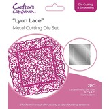 Gemini Delicate Lace Lyon Lace Create-a-Card Dies (GEM-MD-CAD-LYLA) (DISCONTINUED)