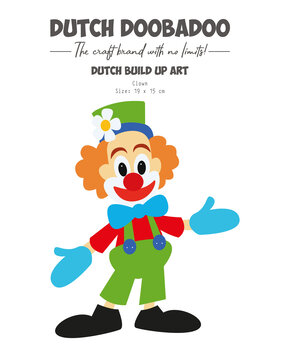 Dutch Doobadoo Dutch Card Art Build Up Clown (470.784.243) (DISCONTINUED)