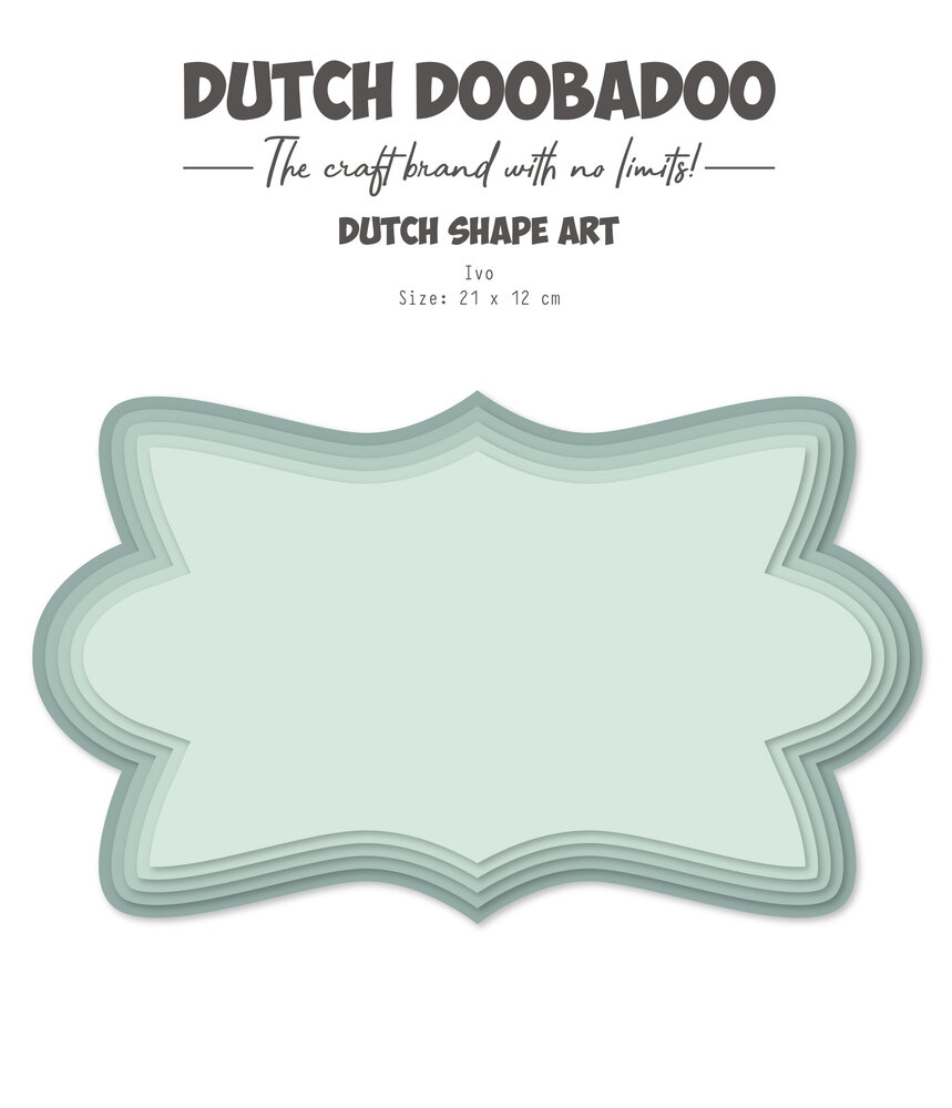 Dutch Doobadoo Dutch Shape Art A5 Ivo (470.784.247) (OUTLET)