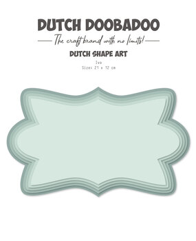 Dutch Doobadoo Dutch Shape Art A5 Ivo (470.784.247) (DISCONTINUED)