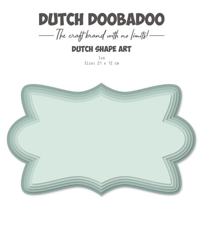 Dutch Doobadoo Dutch Shape Art A5 Ivo (470.784.247) (DISCONTINUED)
