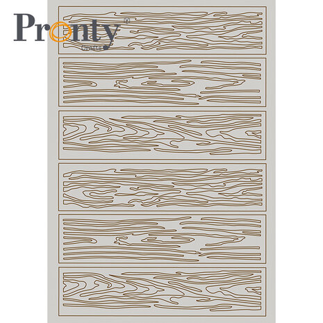 Pronty Crafts Grey Chipboard A5 Wood (492.001.043) (DISCONTINUED)