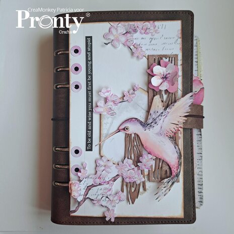 Pronty Crafts Grey Chipboard A4 Layered Cherry Blossom (492.001.042) (DISCONTINUED) Pronty Crafts Grey Chipboard A4 Layered Cherry Blossom (492.001.042) (DISCONTINUED)