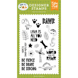 Echo Park Be Fierce Designer Stamps (DM321041) (OUTLET)