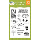 Echo Park Eat Sleep Rawr Designer Stamps (DM321040) (DISCONTINUED)