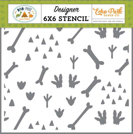 Echo Park I Dig Dinosaurs Stencil (DM321036) (DISCONTINUED) Echo Park I Dig Dinosaurs Stencil (DM321036) (DISCONTINUED)