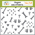 I Dig Dinosaurs Stencil (DM321036) (DISCONTINUED) I Dig Dinosaurs Stencil (DM321036) (DISCONTINUED)