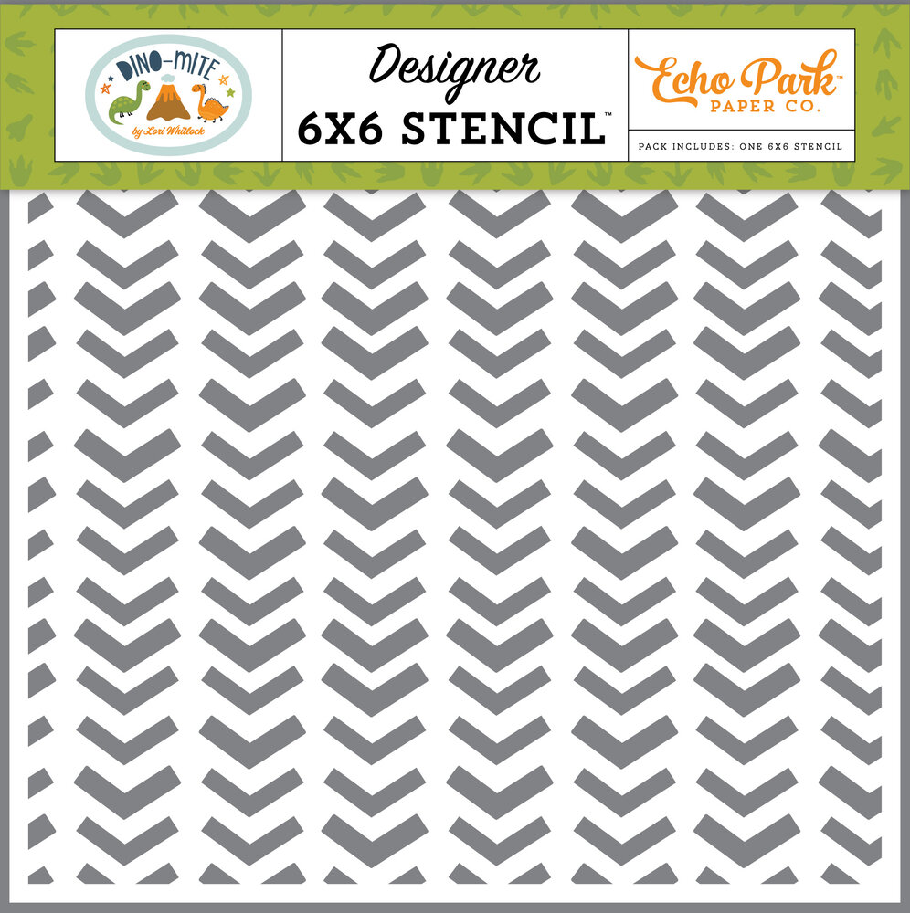 Echo Park T-Riffic Arrows Stencil (DM321035) (OUTLET)