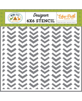 Echo Park T-Riffic Arrows Stencil (DM321035) (OUTLET)