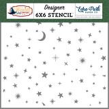 Echo Park Magical Night Sky Stencil (WAC322036) (DISCONTINUED)