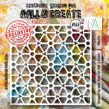 Aall and Create Stencil 6x6 Inch Wheelies (AALL-PC-169) (DISCONTINUED)