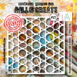 Aall and Create Stencil 6x6 Inch Olives & Ivy (AALL-PC-172) (DISCONTINUED)