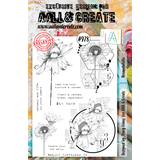 Aall and Create Stamp Set A5 Hexapetalistic (AALL-TP-978) (DISCONTINUED)