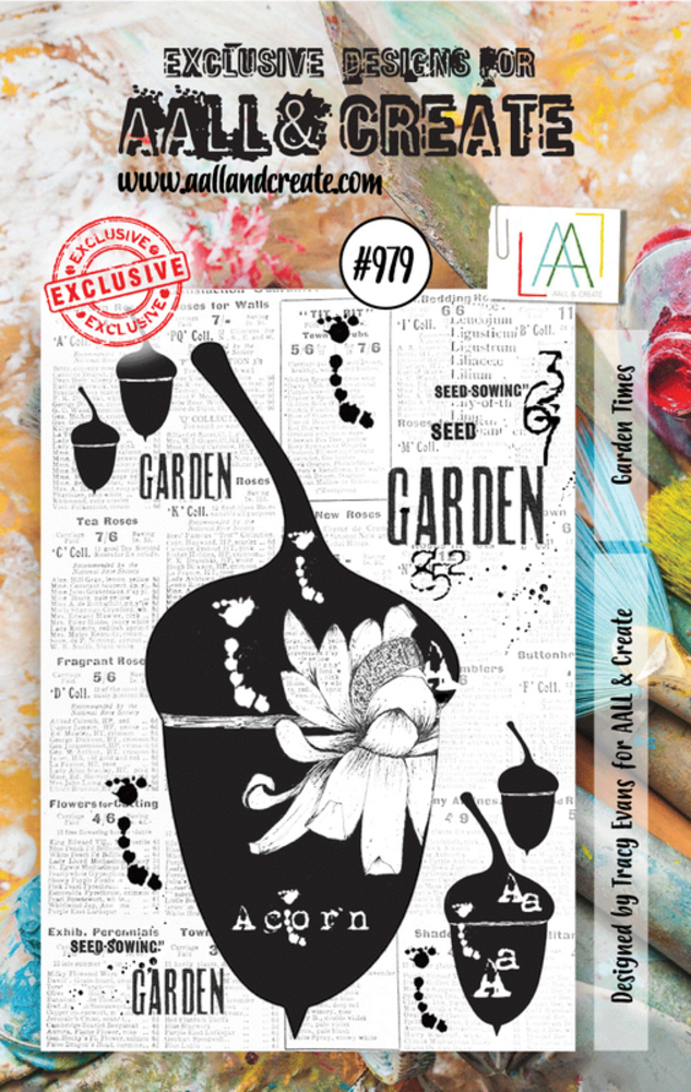 Aall and Create Stamp Set A7 Garden Times (AALL-TP-979) (DISCONTINUED) Aall and Create Stamp Set A7 Garden Times (AALL-TP-979) (DISCONTINUED)
