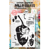 Aall and Create Stamp Set A7 Garden Times (AALL-TP-979) (DISCONTINUED)