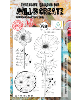 Aall and Create Stamp Set A6 Anemone (AALL-TP-980) (DISCONTINUED) Aall and Create Stamp Set A6 Anemone (AALL-TP-980) (DISCONTINUED)