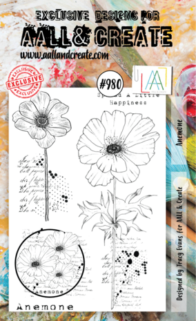 Aall and Create Stamp Set A6 Anemone (AALL-TP-980) (DISCONTINUED) Aall and Create Stamp Set A6 Anemone (AALL-TP-980) (DISCONTINUED)