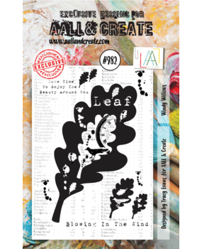 Aall and Create Stamp Set A7 Windy Willows (AALL-TP-982) (DISCONTINUED)