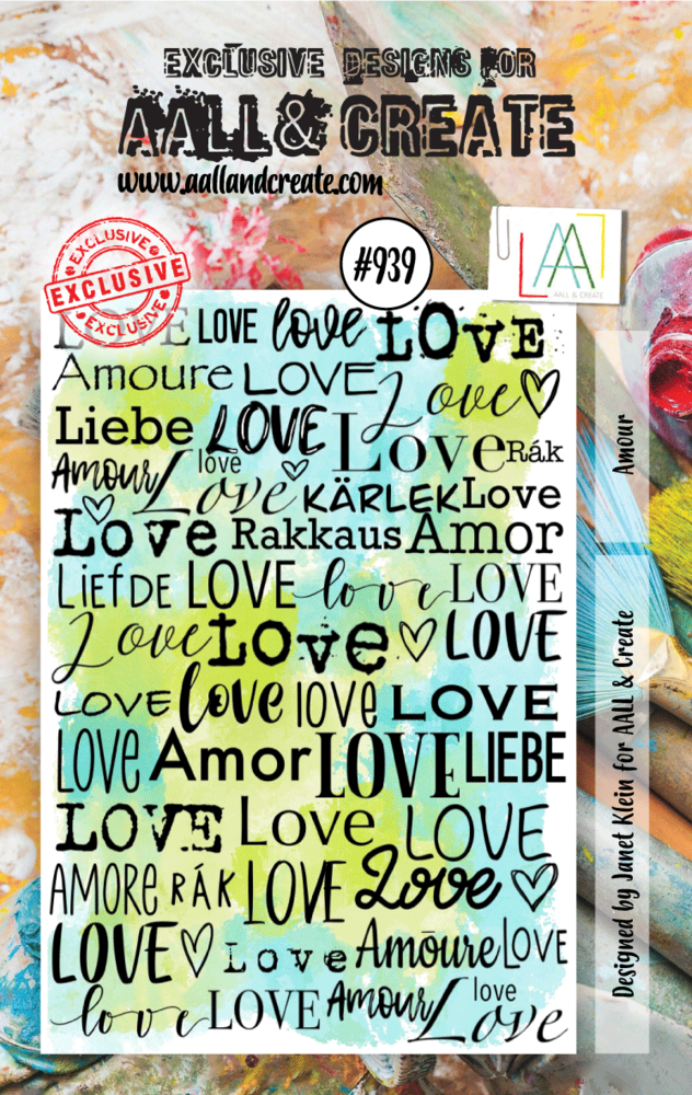 Aall and Create Stamp Set A7 Amour (AALL-TP-939) (DISCONTINUED)