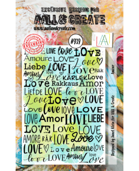 Aall and Create Stamp Set A7 Amour (AALL-TP-939) (DISCONTINUED)
