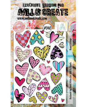 Aall and Create Stamp Set A6 Art Collage (AALL-TP-940) (DISCONTINUED)