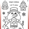 Woodware Snow Gnomes Clear Stamps (FRS1006) (OUTLET) Woodware Snow Gnomes Clear Stamps (FRS1006) (OUTLET)
