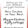 Woodware Christmas Extras Clear Stamps (FRM065) (OUTLET) Woodware Christmas Extras Clear Stamps (FRM065) (OUTLET)