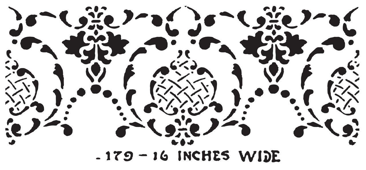 Creative Expressions Sam Poole Stencil 4x8 Inch Distressed Wallpaper (CEST119) (OUTLET) Creative Expressions Sam Poole Stencil 4x8 Inch Distressed Wallpaper (CEST119) (OUTLET)