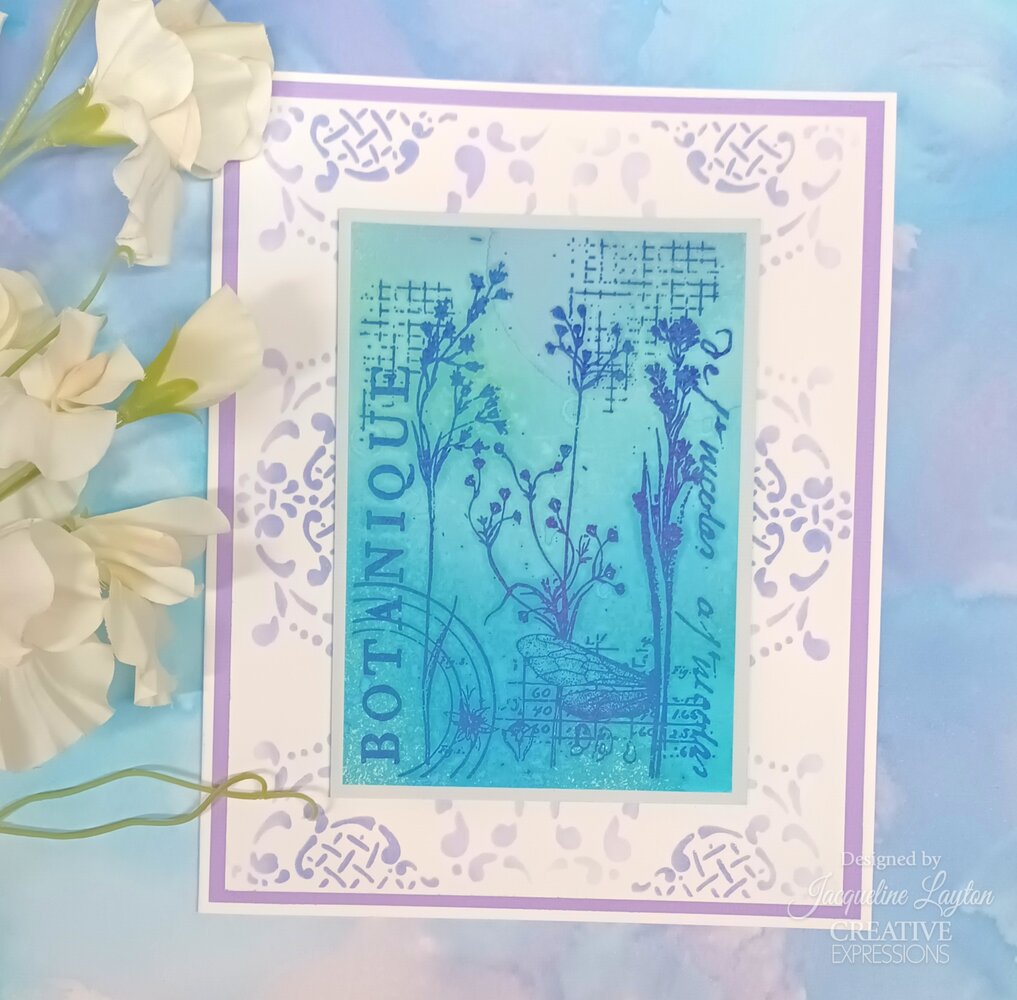 Creative Expressions Sam Poole Stencil 4x8 Inch Distressed Wallpaper (CEST119) (OUTLET) Creative Expressions Sam Poole Stencil 4x8 Inch Distressed Wallpaper (CEST119) (OUTLET)