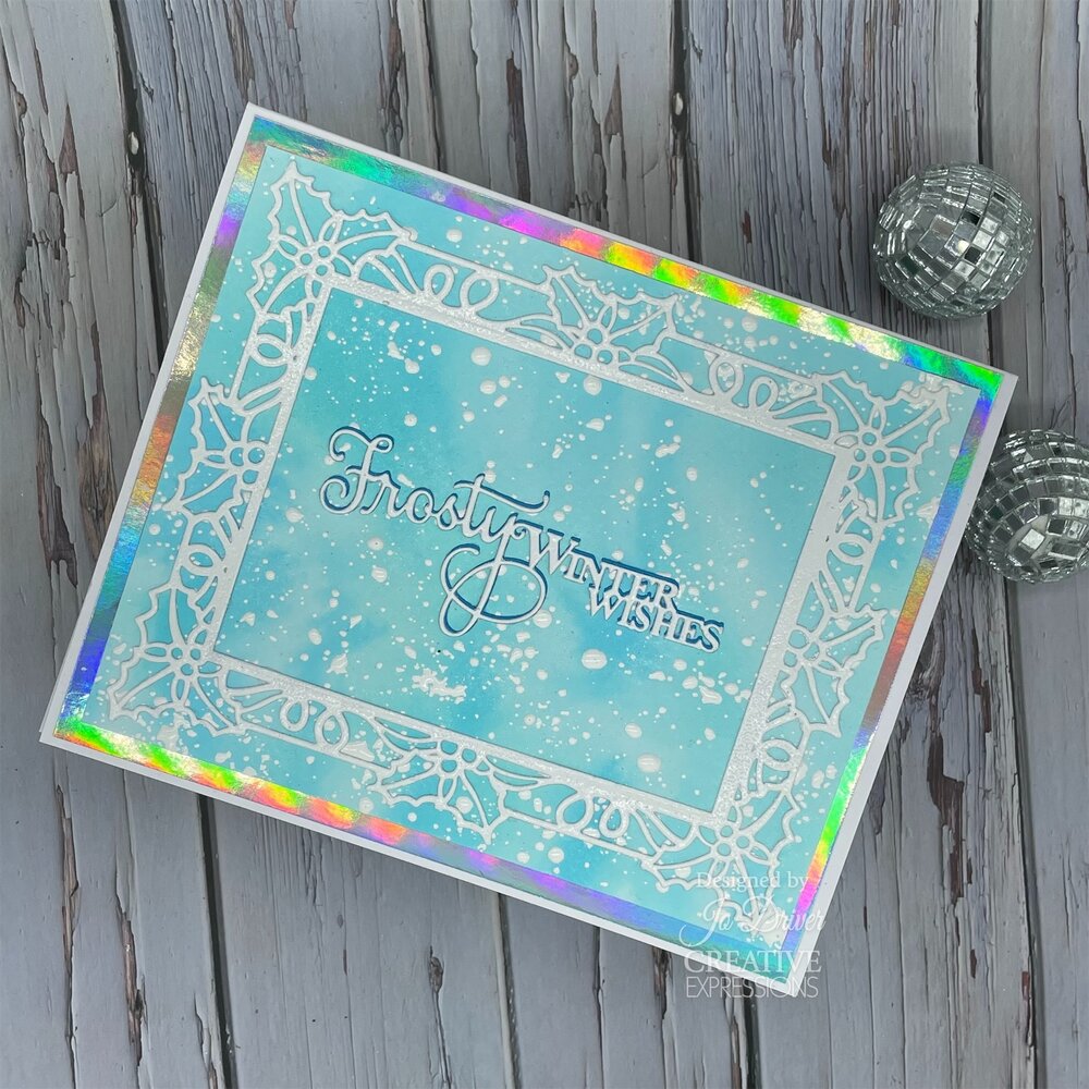 Creative Expressions Sue Wilson Craft Die Festive Stained Glass Bells (CED3265) (OUTLET)