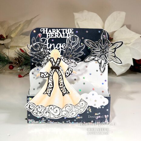 Creative Expressions Sue Wilson Craft Die Festive Hark The Herald Angels Sing (CEDME140) (OUTLET)
