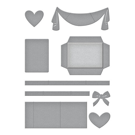 Stampendous Hugs Accessories Cutting Dies (S5-590) (OUTLET)