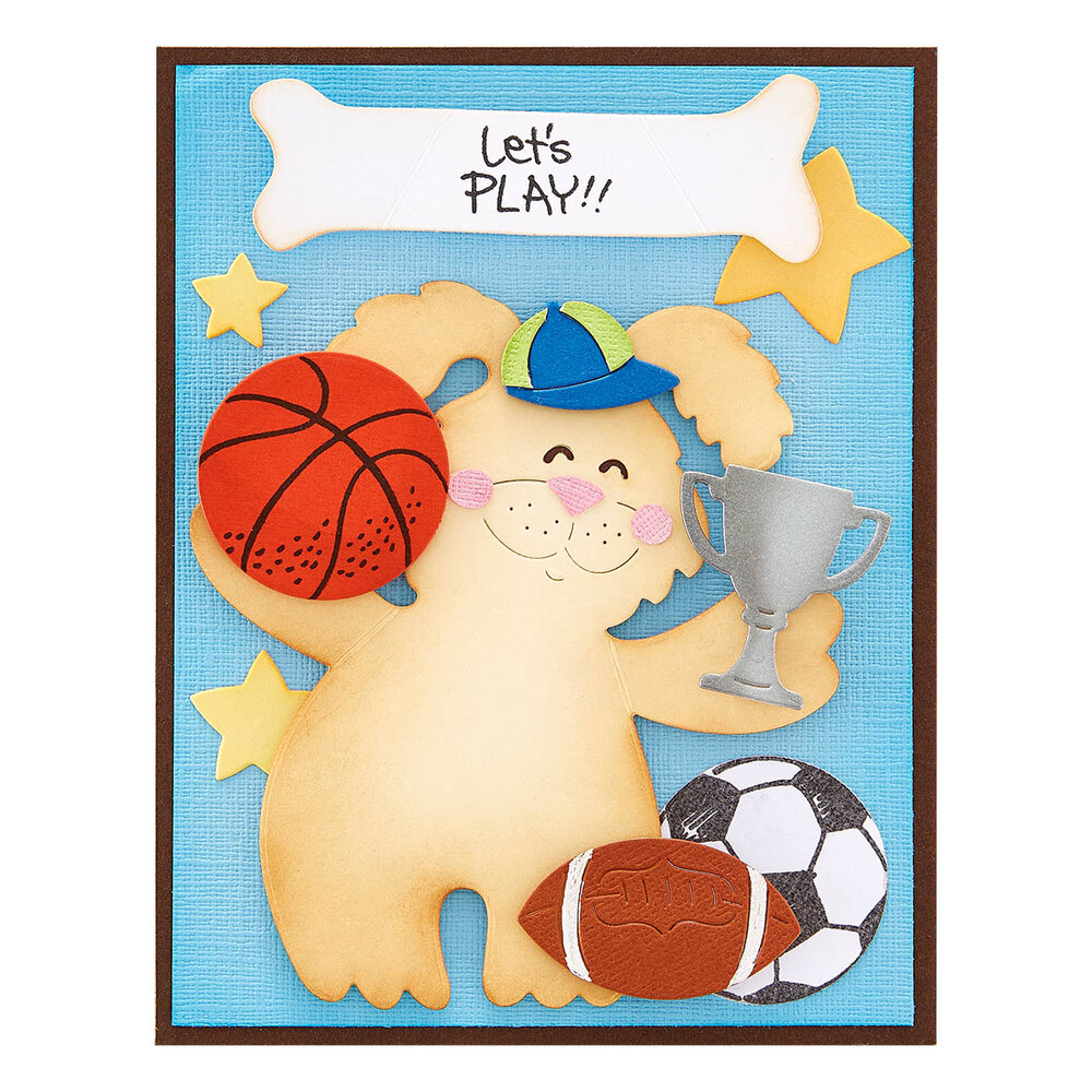 Stampendous Puppy Hugs Cutting Dies (S5-589) (OUTLET)