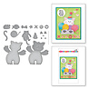 Stampendous Kitty Hugs Cutting Dies (S5-587) (OUTLET) Stampendous Kitty Hugs Cutting Dies (S5-587) (OUTLET)