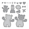 Stampendous Bear Hugs Cutting Dies (S5-586) (OUTLET) Stampendous Bear Hugs Cutting Dies (S5-586) (OUTLET)
