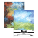 Stampendous Quick Card Backgrounds Outdoorsy (4pcs) (QC-006) (OUTLET)