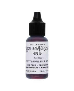 Spellbinders BetterPress Ink Reinker BetterPress Black (BPI-011) Spellbinders BetterPress Ink Reinker BetterPress Black (BPI-011)