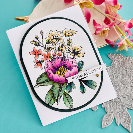 Spellbinders Pressed Bouquet Press Plate (BP-012) (DISCONTINUED) Spellbinders Pressed Bouquet Press Plate (BP-012) (DISCONTINUED)