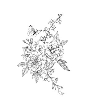 Spellbinders Butterfly Bouquet Press Plate (BP-015) Spellbinders Butterfly Bouquet Press Plate (BP-015)