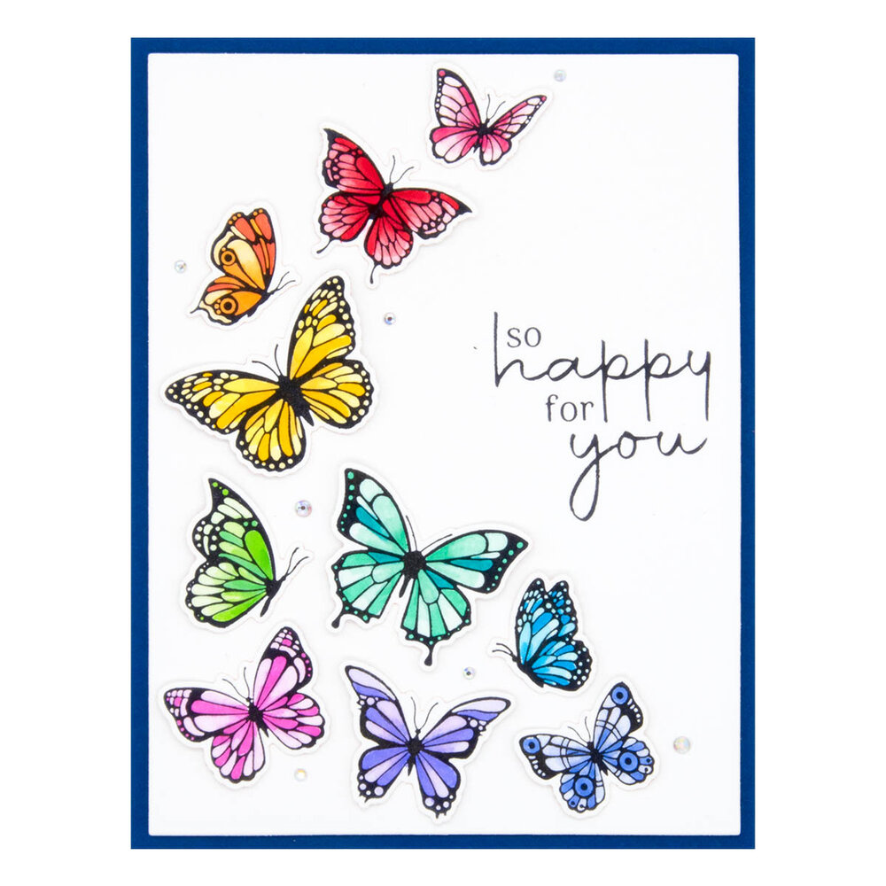 Spellbinders Butterfly Swirl Press Plate & Die Set (BP-031) Spellbinders Butterfly Swirl Press Plate & Die Set (BP-031)