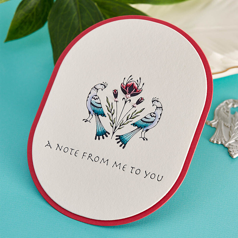 Spellbinders Let's Chat Soon Icons Press Plate & Die Set (BP-043) (OUTLET)